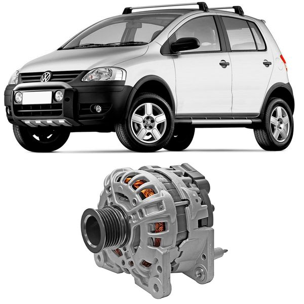 Alternador Crossfox Fox Gol G2 G3 1 0 1 6 97 2018 Bosch F000BL04C0