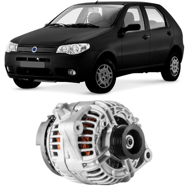 Alternador Fiat Palio 2003 2007 Bosch