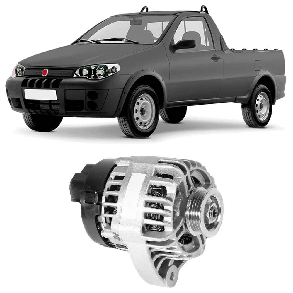 Alternador Fiat Strada 1 4 12V 90AH