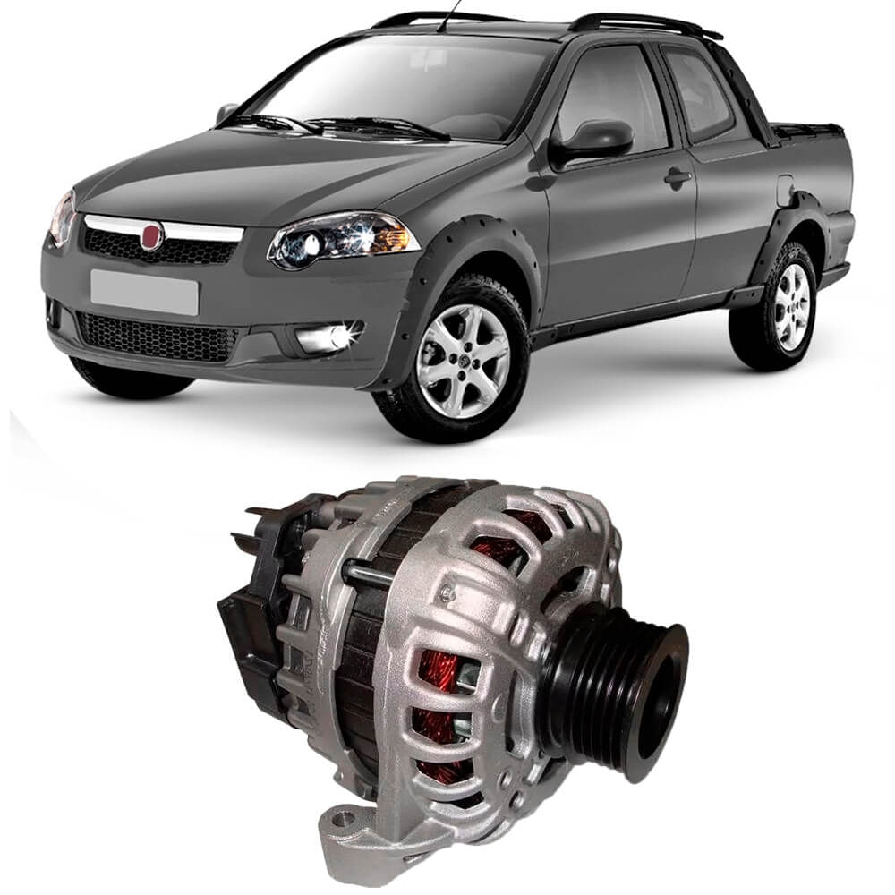 Alternador Fiat Strada 1 4 2010 2018 Bosch