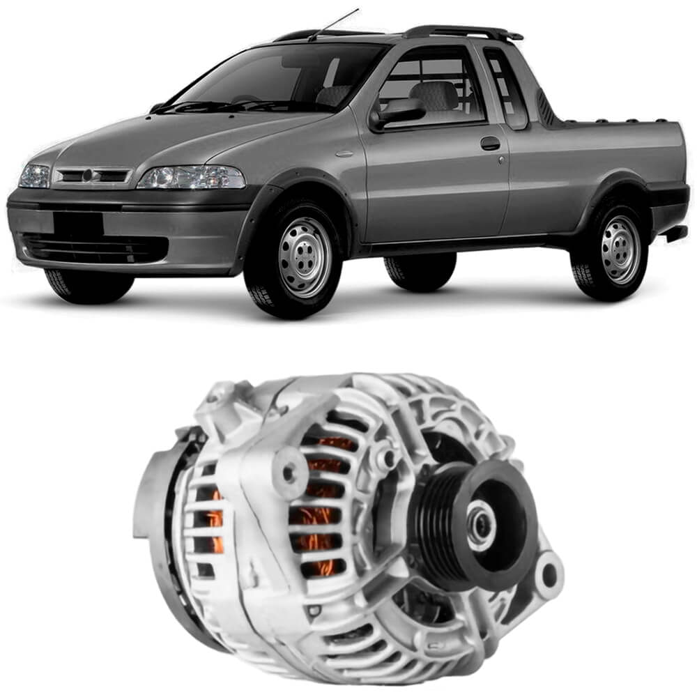 Alternador Fiat Strada 2003 2008 Bosch