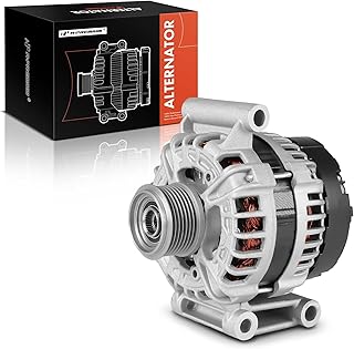 A-Premium Alternador Compatível Com Ford Transit-150/250/350 2015-2019, Transit-350 Hd 3.2L, Polia De Embreagem 7 Ranhuras 12V 150A No Sentido Horário, Substituição Nº 0125711005, 0125711046