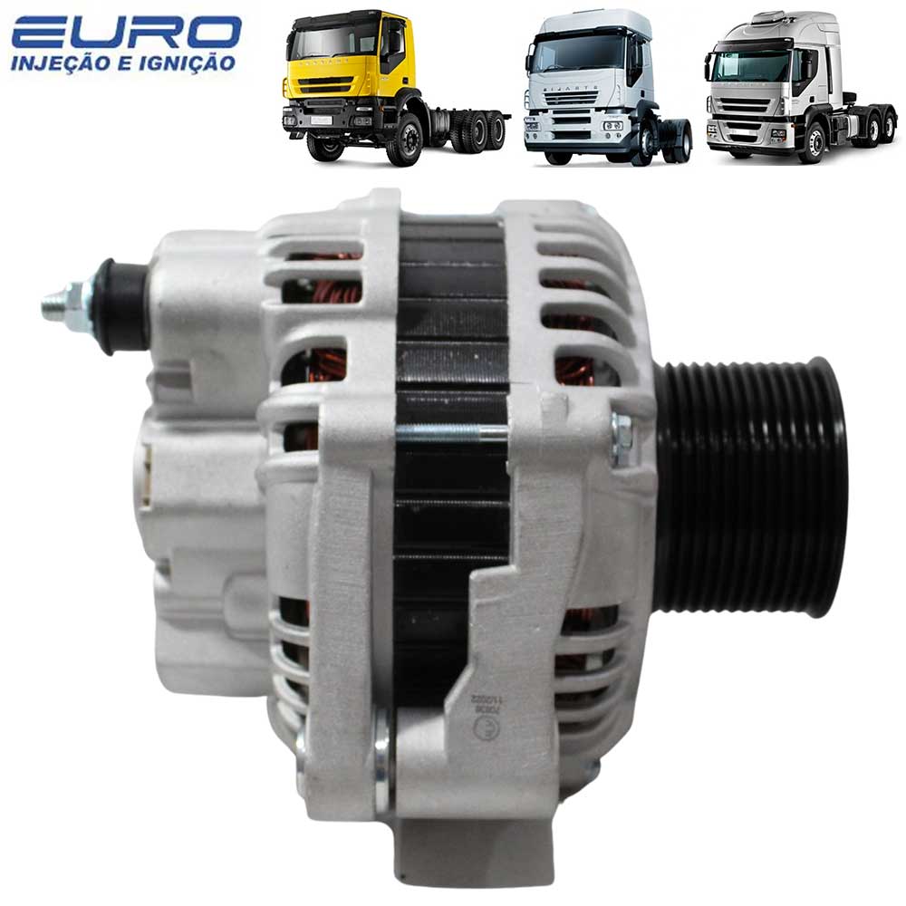 Alternador Iveco Eurotrakker Stralis Trakker 24V 90A Mahle MG885