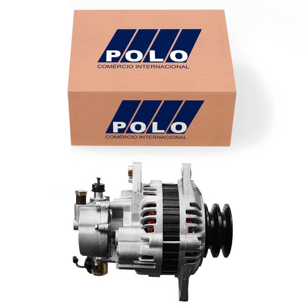 Alternador Mitsubishi L200 L300 Pajero Polia Dupla Bomba Polo 70011