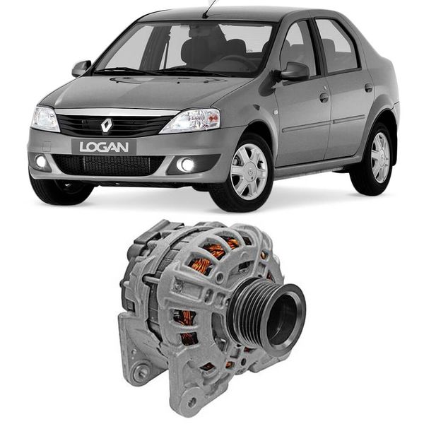 Alternador Renault Duster Logan Sandero 1 6 12V 90A Bosch F000BL04L1