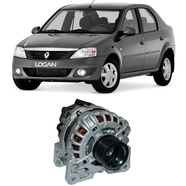Alternador Renault Logan 1 6 2008 2013 Bosch