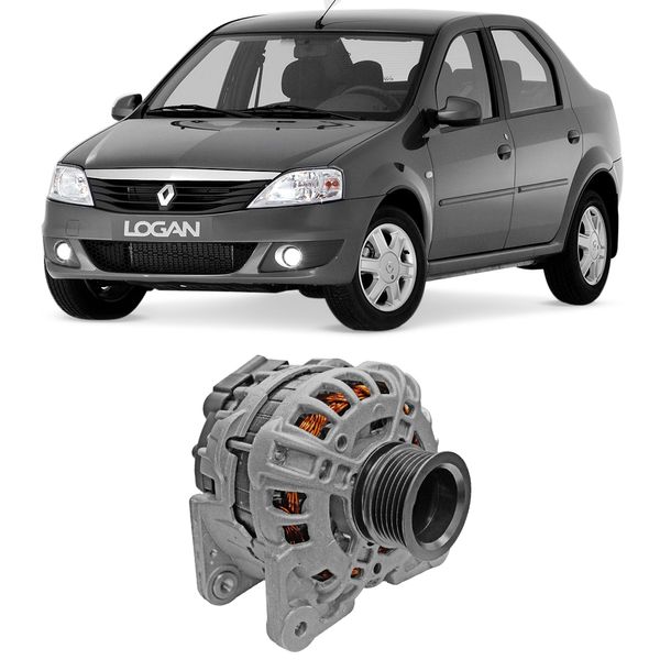 Alternador Renault Logan Sandero 16 2007 2014 Seg Automotive