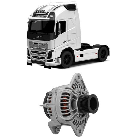 Alternador Volvo Fh 16 2013 2016 24V 150A Bosch 0124655507