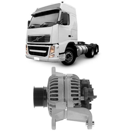 Alternador Volvo Fh 400 440 480 520 Fmx 380 28V 110A Bosch 1986A01034