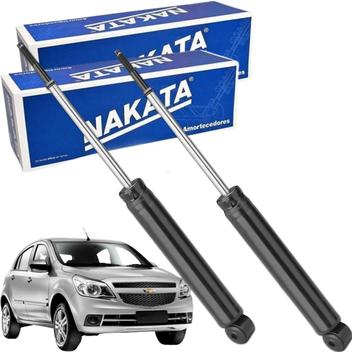 Amortecedor Agile 2010 2014 Traseiro Motorista Passageiro Nakata HG31151