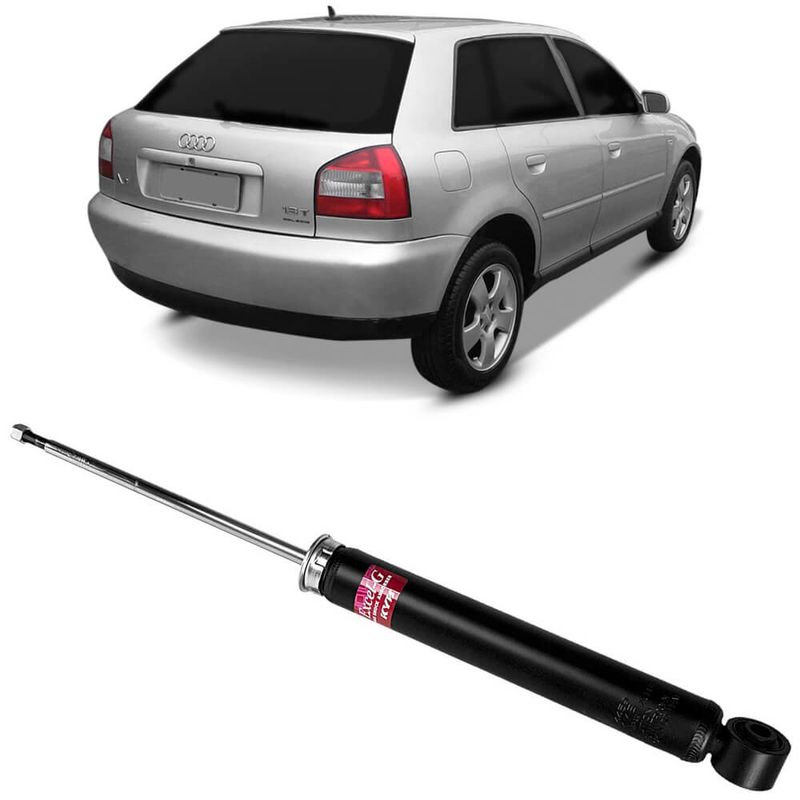 Amortecedor Audi A3 2004 2017 Traseiro Motorista Passageiro Kayaba 344459 KYB
