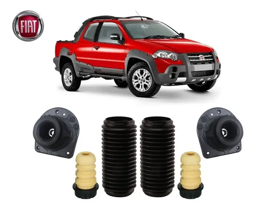 Amortecedor Batente Traseiro Fiat Strada 2008 2017