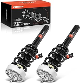A-Premium Par Dianteiro (2) Conjunto Completo De Amortecedores E Molas Helicoidais Compatível Com Bmw X5 2014-2018, X6 2015-2019, Tração Integral, Lado Do Motorista Passageiro
