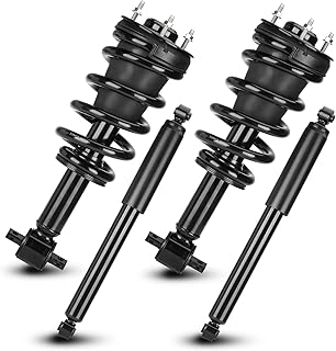 Amortecedores dianteiros traseiros completos para Chevrolet Silverado 1500 GMC Sierra 1500 2007-2013, 139105 4345074 (conjunto de 4)