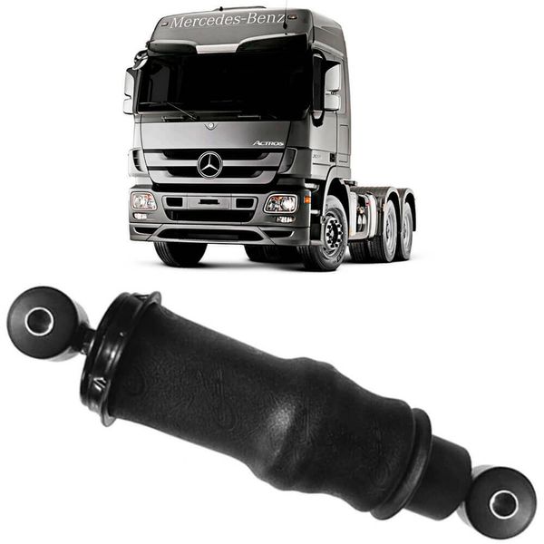Amortecedor Cabine Actros 2010 2018 Traseiro Bolsa Globo 1935M