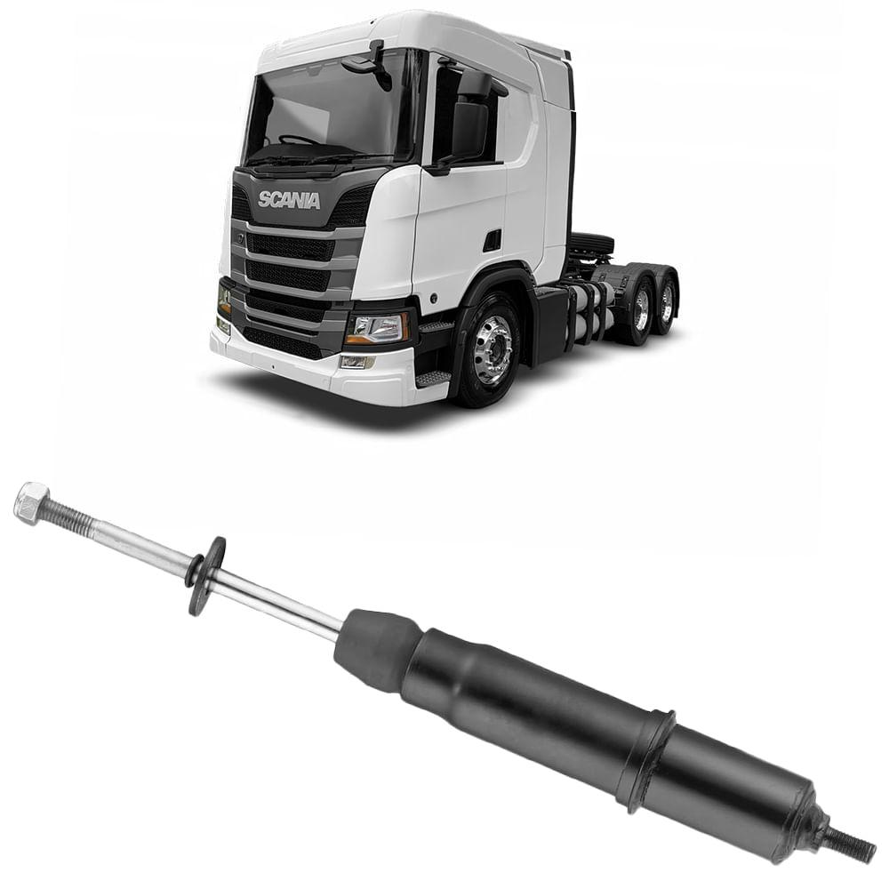 Amortecedor Cabine Scania R410 R500 R650 DC13 DC16 Dianteiro Suspentech