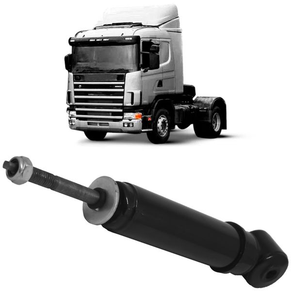 Amortecedor Cabine Scania Serie 4 R124 2005 2008 Traseiro Monroe