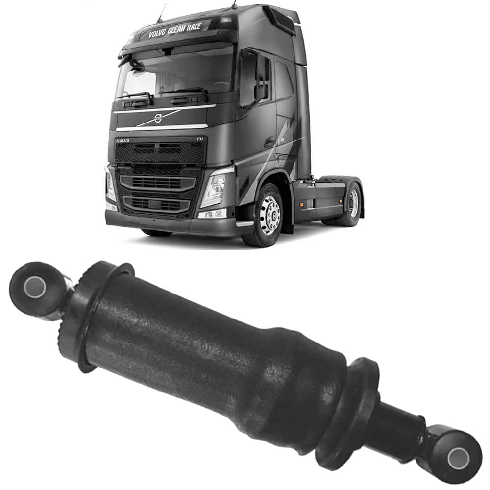 Amortecedor Cabine Volvo Fh 2016 2018 Traseiro Bolsa Globo 1991V