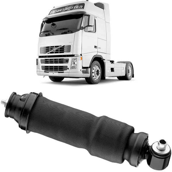 Amortecedor Cabine Volvo FH16 FH420 FH500 2015 2016 Traseiro Bolsa Suspentech ST232 FH420, FH500, ST232