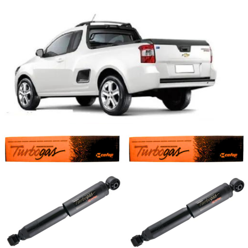 Amortecedor Chevrolet Montana 2004 2018 Traseiro Motorista Passageiro Cofap GBL1252