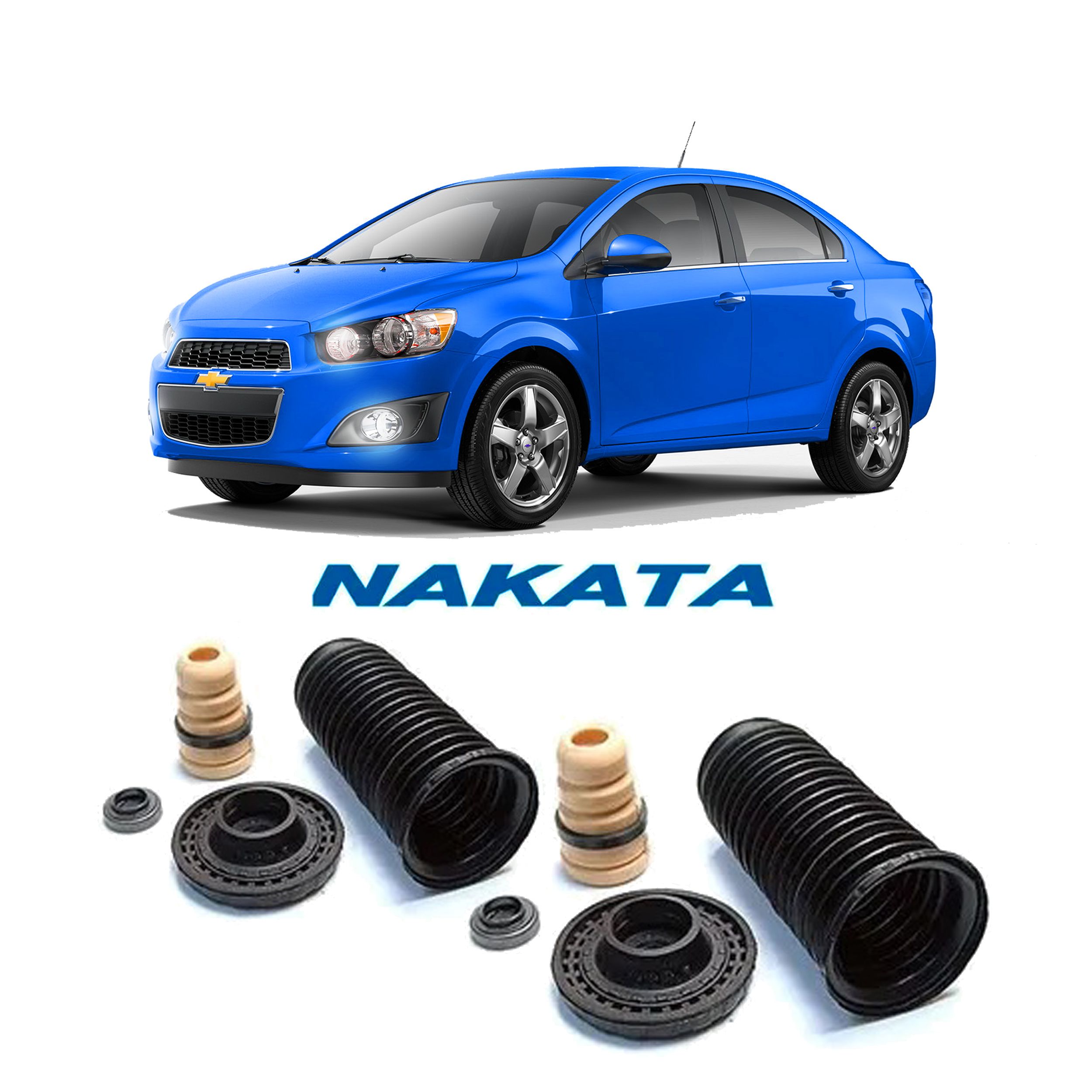 Amortecedor Chevrolet Sonic 2012 2014 Dianteiro Motorista Nakata HG33092