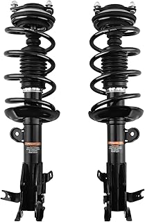 maXpeedingrods Amortecedores dianteiros de 2 peças para Honda Civic 2012 L4 1,8L/1,5L L4, 172926 172925 Amortecedores completos com conjunto de mola helicoidal