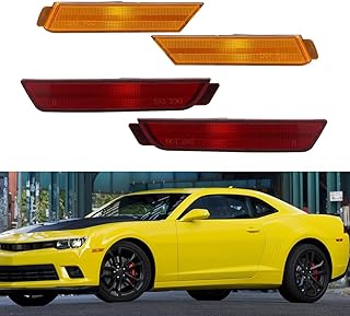 Para 2010 2011 2012 2013 2014 2015 Chevrolet Camaro Amortecedor Traseiro e Frontal Carcaças Marcador Lateral 4pcs
