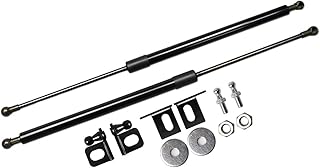 Suportes De Elevação Para Honda Civic 9Th Fb/Fg 2011-2016 Capô Dianteiro Modificar Fibra De Carbono Amortecedores De Choque A Gás Amortecedores De Mola Barra (2 Peças) (Preto Normal)
