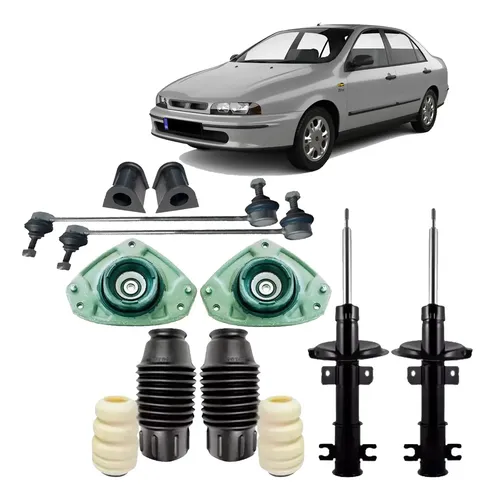 Amortecedor Dianteiro Fiat Marea 1998 2007 Direito Esquerdo SK122 Sam