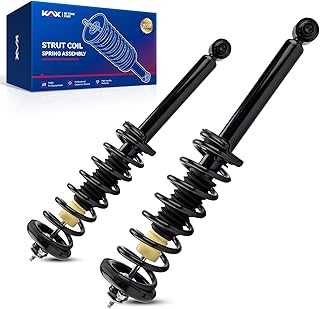 KAX Amortecedores Traseiros Montagem de Amortecedores Serve para Accord 2003 2004 2005 2006 2007, TL 2004 2005 2006 2007 2008, Suspensão Completa 171372, Struts com Conjuntos de Mola de Bobina SAA023