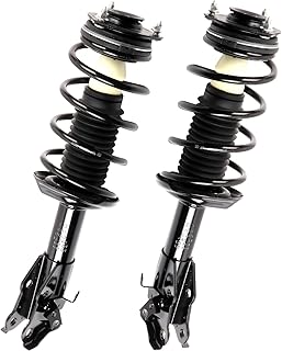 ASAPE Conjunto completo de amortecedores dianteiros com amortecedor de mola helicoidal adequado para Honda Civic 2006 2007 2008 2009 2010 2011 para Honda Civic 2006 2007 2008 2009 2010 2011 para Acura