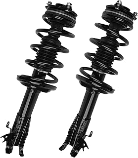 KUSATEC Amortecedor de amortecedor completo para Honda Civic 2006-2011; para Acura CSX, 172287 172286 Struts com conjuntos de mola helicoidal
