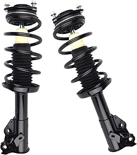 PAROD Amortecedor de amortecedor adequado para Honda Civic 1.8L L4 2006-2011; frente cupê com montagem de mola helicoidal #172285 172284