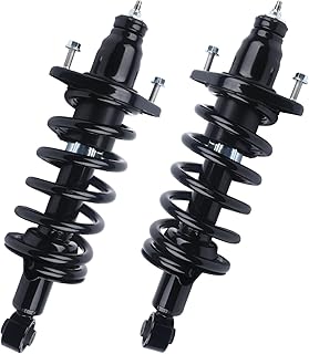 KUSATEC Amortecedor completo para Honda CR-V 2007 2008 2009 2010 2011, 172497L 172497R com conjuntos de mola helicoidal