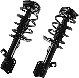 KUSATEC Amortecedor de amortecedor completo para Nissan Sentra 2014 2015 2016 2017 2018 2019; 172948 172947 esquerda/direita com conjuntos de mola helicoidal