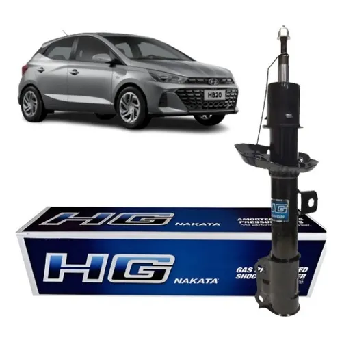 Amortecedor Dianteiro Passageiro Hyundai HB20 2019 2022 Nakata HG41405