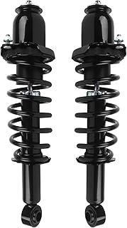 Autoround Amortecedores de amortecedores traseiros completos 172599L+172599R compatíveis com Toyota Corolla/Matrix 2009-2013, Pontiac Vibe 2009-2010, lado do motorista
