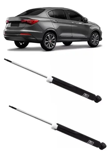 Amortecedor Fiat Cronos 2018 2020 Traseiro Motorista Passageiro Nakata HG31255