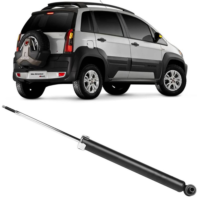Amortecedor Fiat Idea 2005 2016 Traseiro Motorista Passageiro Monroe SP079