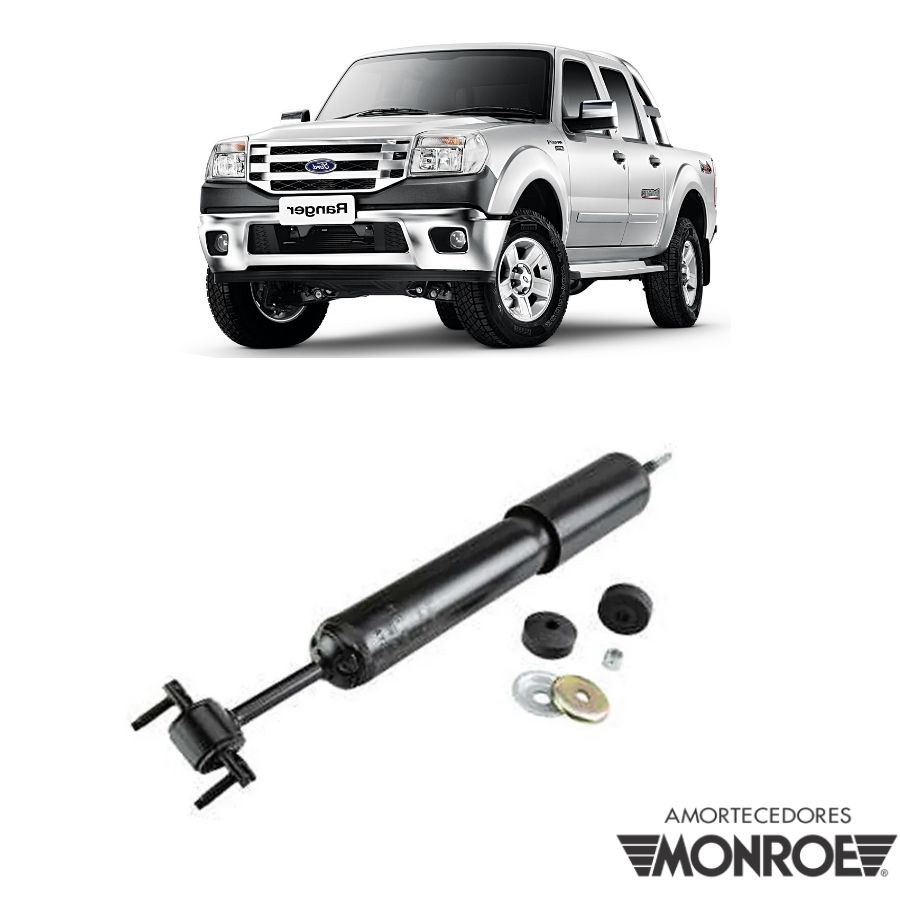Amortecedor Ford Ranger 98 2012 Dianteiro Motorista Passageiro Monroe 84731