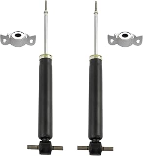 TRQ Kit de amortecedores traseiros e suportes compatíveis com Ford Fusion 2013-2019