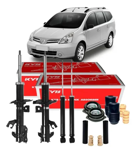 Amortecedor Grand Livina 2009 2015 Dianteiro Motorista Kayaba 338727 KYB