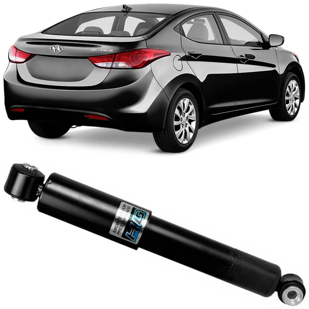 Amortecedor Hyundai Elantra 2012 2017 Traseiro Motorista Passageiro Nakata HG41150