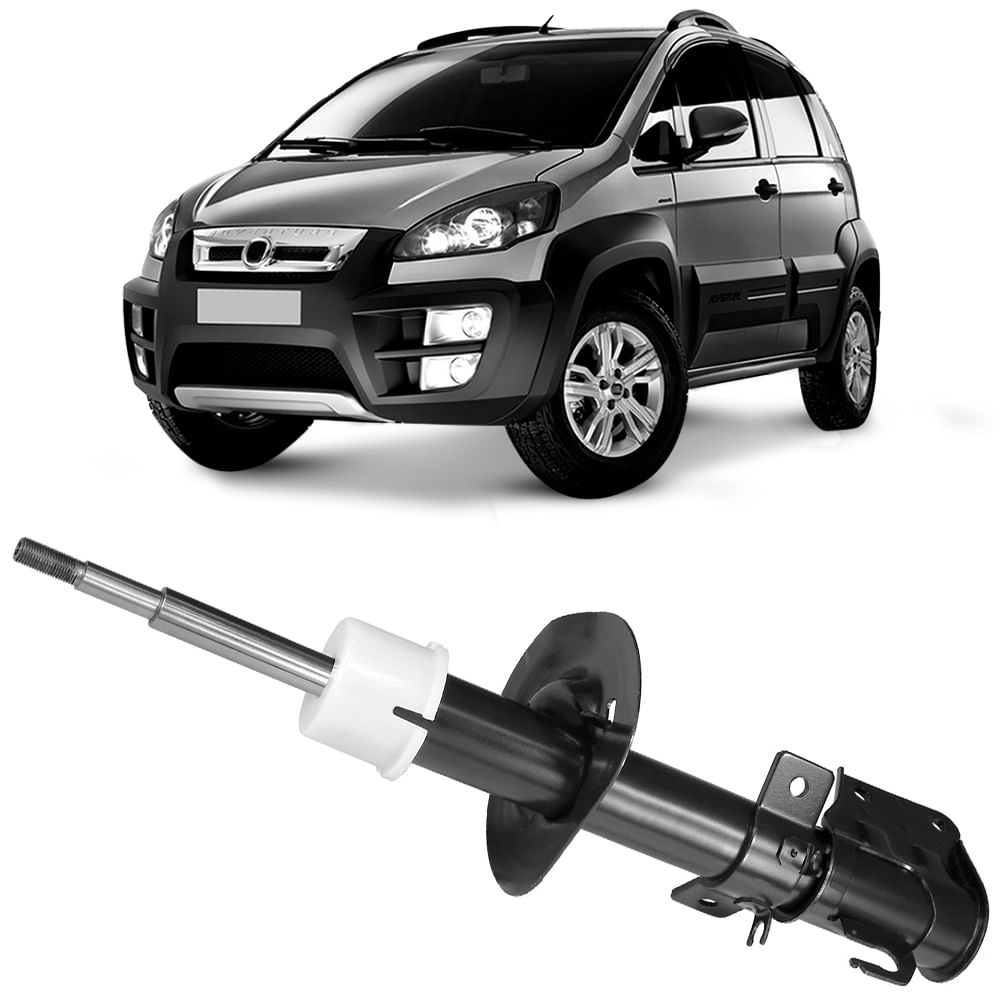 Amortecedor Idea Adventure 2006 2017 Dianteiro Motorista Passageiro Nakata HG33044