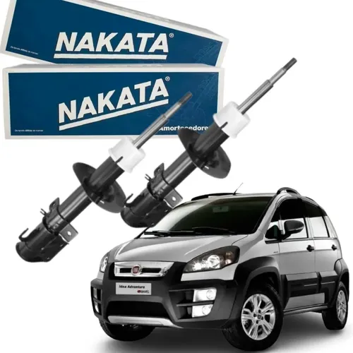 Amortecedor Idea Adventure 2007 2016 Traseiro Motorista Passageiro Nakata HG31134