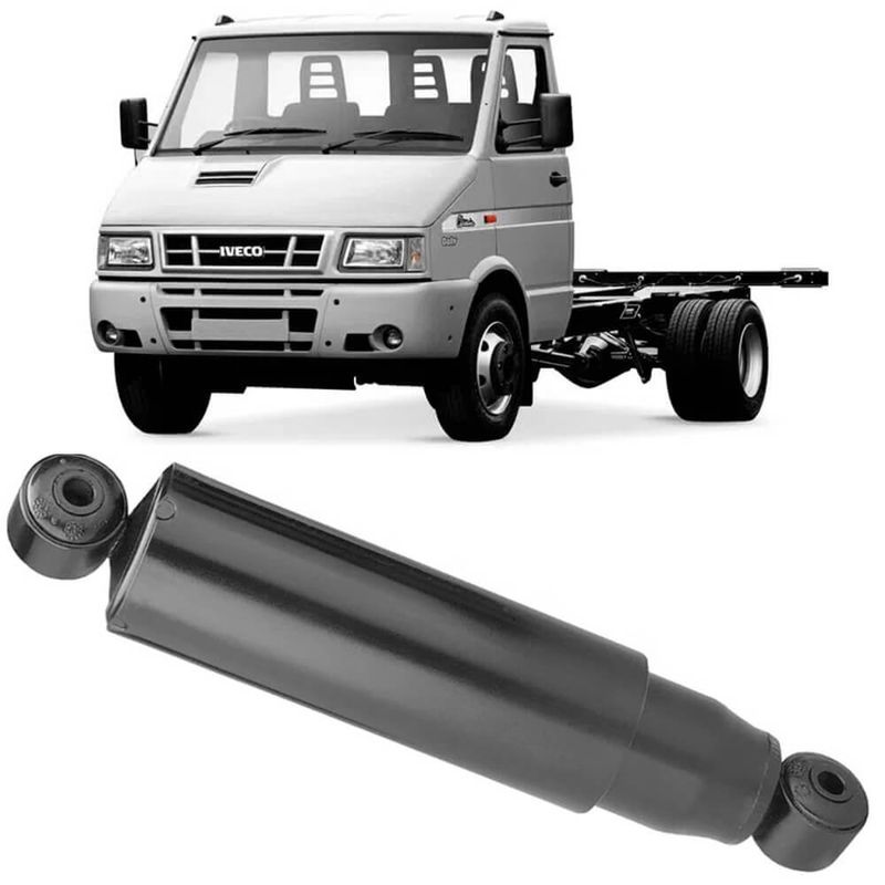 Amortecedor Iveco Daily Scudato 2001 2012 Traseiro Motorista Passageiro Nakata HG36047