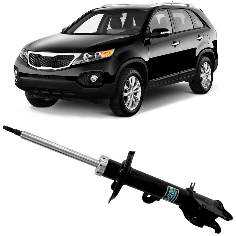 Amortecedor Kia Sorento 2010 2015 Dianteiro Passageiro Nakata HG41198