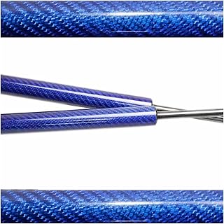 Suporte de mola a gás com mola traseira para Fiat para Palio II 326 2011-2018 Hatchback Suporte de elevação de bagageiro com molas amortecedoras amortecedoras de gás de haste (fibra de carbono preta)