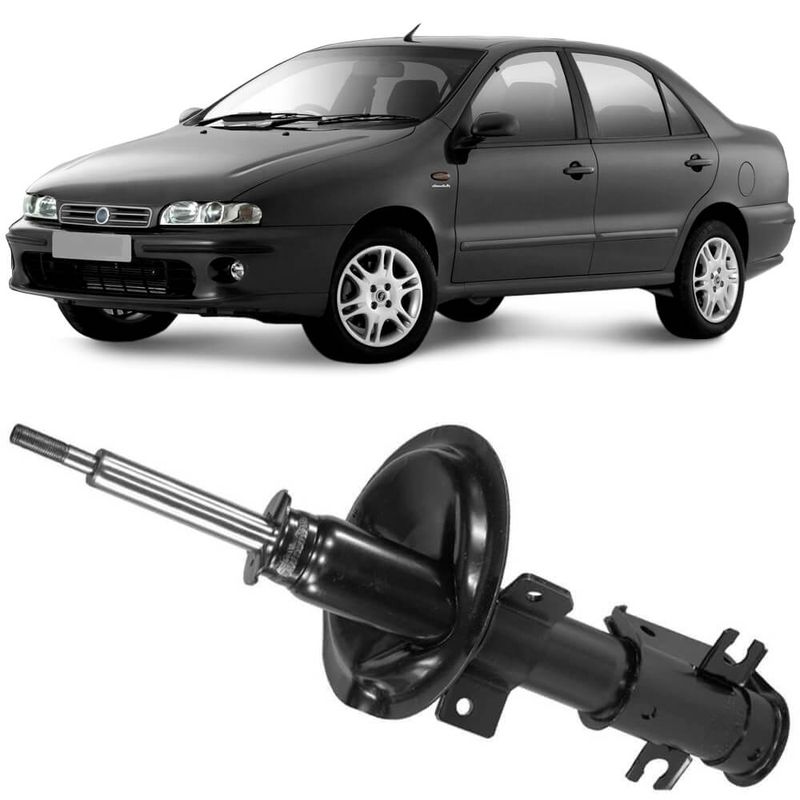 Amortecedor Marea 2 0 2 4 98 2007 Dianteiro Motorista Passageiro Nakata HG33021