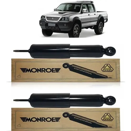 Amortecedor Mitsubishi L200 Sport 4X4 2004 2007 Traseiro Monroe